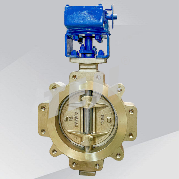 Al Bronze Triple Offset Butterfly Valve