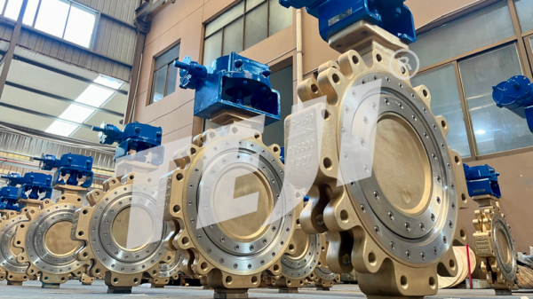 Al Bronze Triple Offset Butterfly Valve