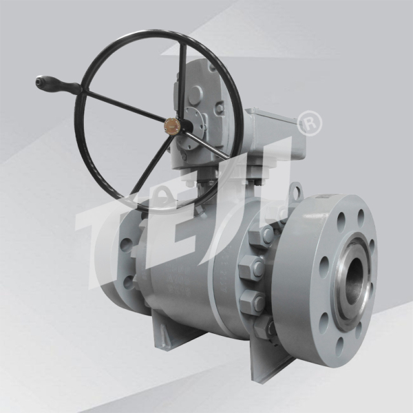 Metal Seated Trunnion Ball Valve