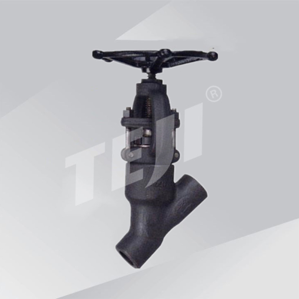 y type body forged globe valve